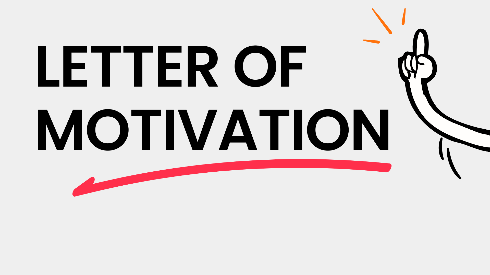 Motivation Letter Visual